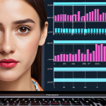Influencer Audience Analysis**

Prompt: "Close-up shot on a laptop screen showing demographic data of an influencer's followers. Bar graphs illustrate age, gender, and location. Use vibrant colors. Emphasize the importance of reaching the *right* audience, not just a large one."

**