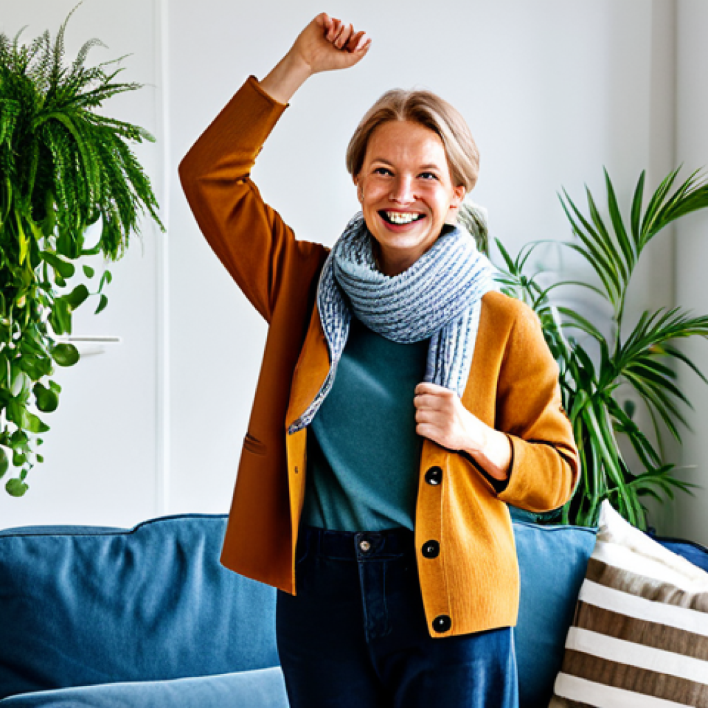 Authentic Collaboration**

"A Dutch lifestyle micro-influencer, early 30s, fully clothed in stylish but approachable everyday clothing, smiling genuinely while holding up a locally-made, sustainable fashion item (e.g., a scarf or handbag) in a bright, airy living room setting. Background includes plants and cozy decor. Caption overlayed in Dutch: 'Eerlijk over mijn samenwerking! [Merknaam] steunt duurzaamheid.' Perfect anatomy, correct proportions, natural pose, professional photography, high quality, safe for work, appropriate content, fully clothed, family-friendly, professional."

**