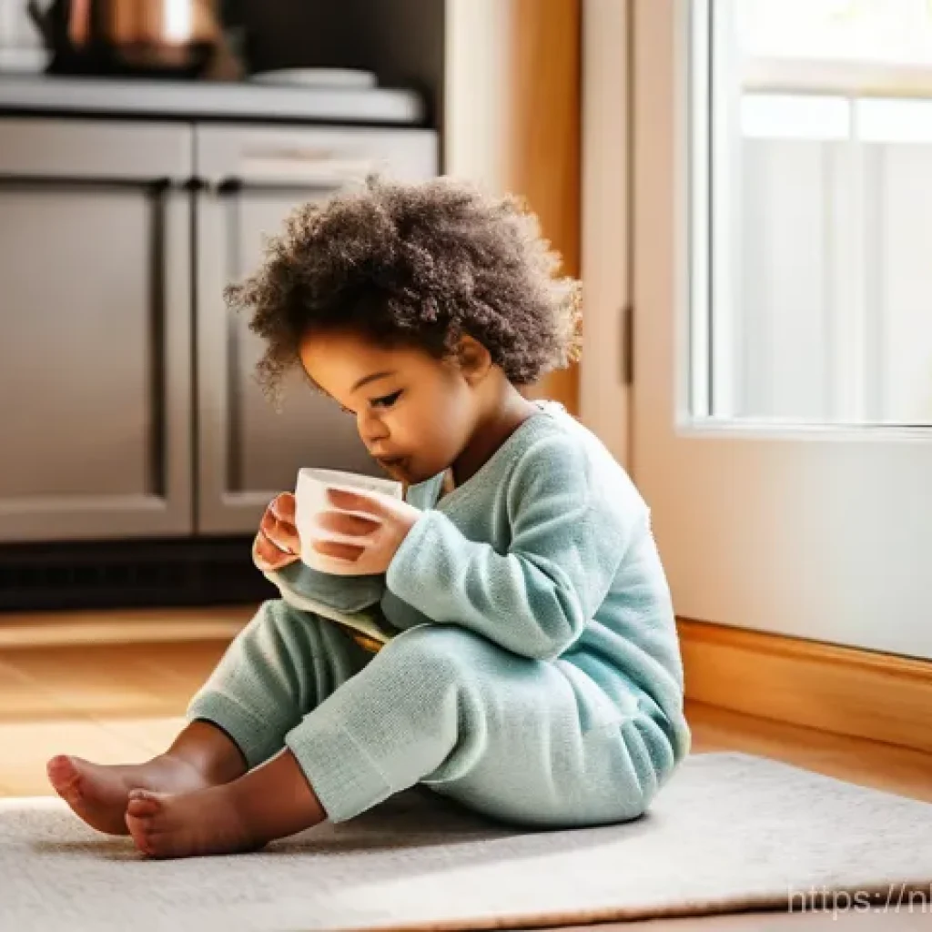 인플루언서와의 협업에서의 스토리텔링 기법 - **Authentic Morning Routine with Coffee and Kids:**
    A warm, inviting, and slightly dynamic scene...
