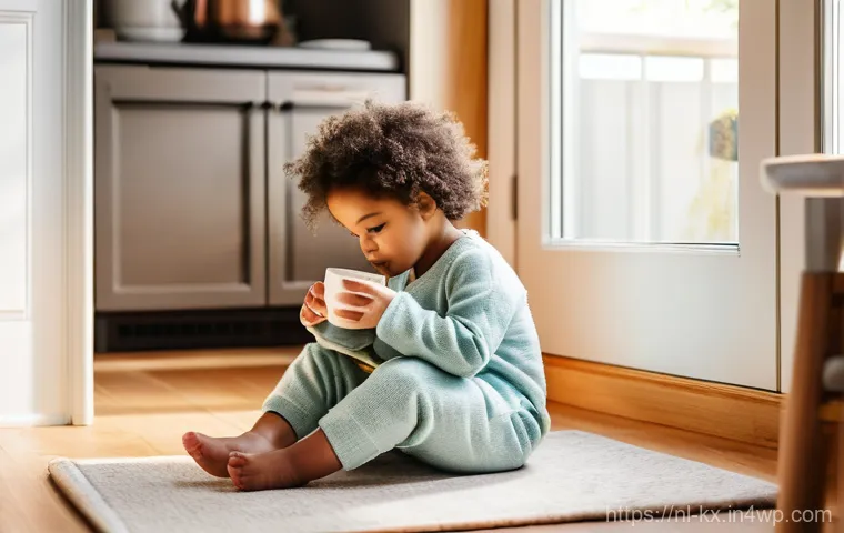 인플루언서와의 협업에서의 스토리텔링 기법 - **Authentic Morning Routine with Coffee and Kids:**
A warm, inviting, and slightly dynamic scene...